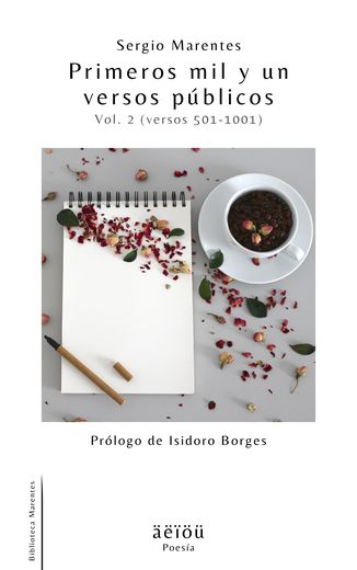 Portada de Primeros mil y un versos públicos (Vol. 2), de Sergio Marentes