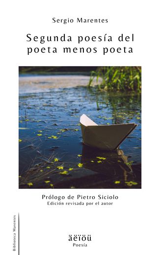 Portada de Segunda poesía del poeta menos poeta, de Sergio Marentes