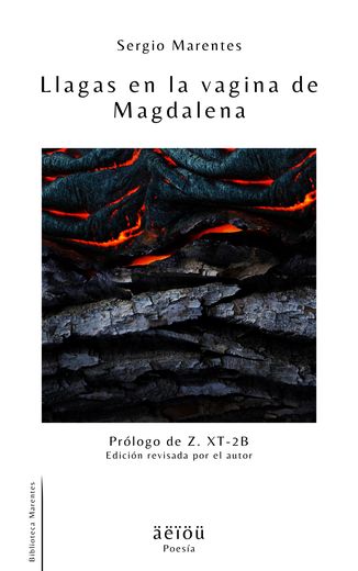 Portada de Llagas en la vagina de Magdalena, de Sergio Marentes