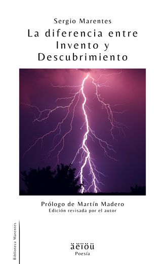 Portada de La diferencia entre invento y descubrimiento, de Sergio Marentes