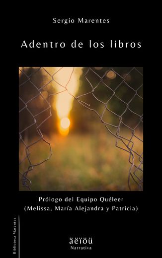 Portada de Adentro de los libros, de Sergio Marentes